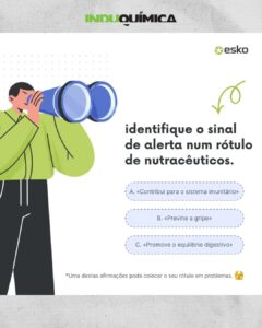 rotulagem de nutracêuticos